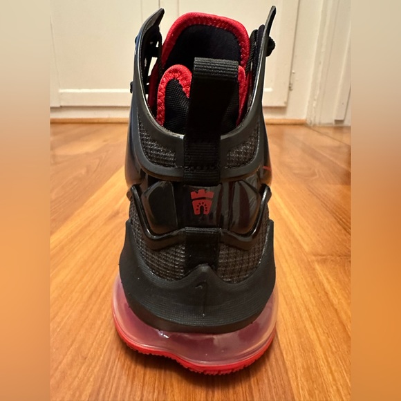 Nike LeBron 19 'Bred' CZ0203-001, Black/Red, Size US 10.5 - Picture 12 of 12